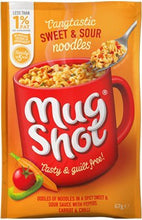 Load image into Gallery viewer, Mug Shot - Sweet &amp; Sour Flavour Noodles - 67g (Multi-Pack - 5)
