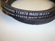 Load image into Gallery viewer, Lawn Mower Deck Belt Replaces, AYP/ROPER/SEARS 174978
