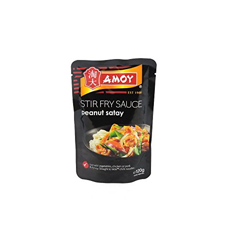Amoy - Stir Fry Sauce - Peanut Satay - 120g (Case of 12)
