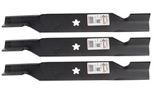 Load image into Gallery viewer, 3 Rotary Mower Bagging Blades Fit AYP/Roper/Sears/ Husqvarna 187256 187255 532187256 GTH26K54T MZ5424S YTH26V56
