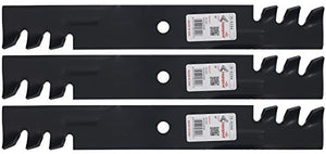 Rotary 3 Blades for Bad Boy 038-0003-00, Giant Vac A581, 36" 52" 54" Deck