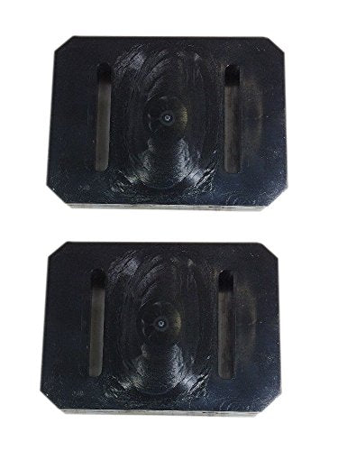 2 (Two) MTD 784-5580 Snow Blower Thrower Skids HDPE Plastic Reversible 7845580