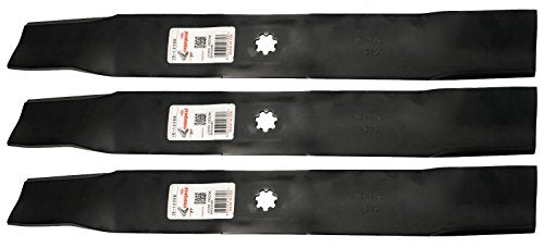 Rotary (3) 12380 Mower Blades John Deere AM137327 AM141032 AM141034, 42