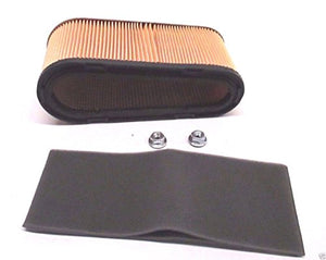 2 Pack, Air Filters Plus Pre-Filters - Compatible with: Tecumseh Air Filter 36356, Pre-Filter 36357