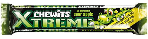 Chewits Xtremely Sour (pack of 6)
