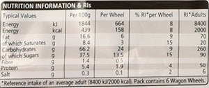 Burtons Wagon Wheels 220g (7.8oz)