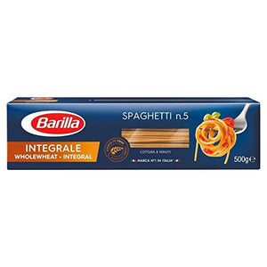 Barilla Whole Wheat Spaghetti - 500g (1.1lbs)