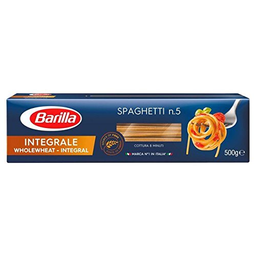 Barilla Whole Wheat Spaghetti - 500g (1.1lbs)
