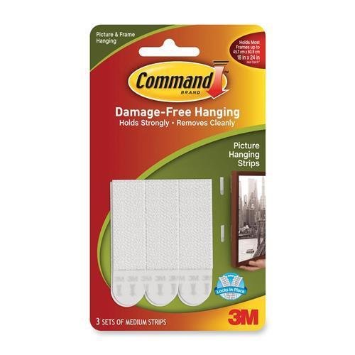 Command™ Medium Picture Hanging Strips 17201-CIS, White, 4 Sets | Slovenija - View #5