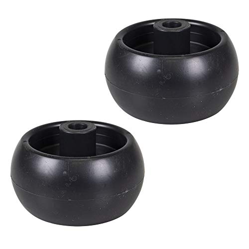 1 Set of 2 Plastic Lawnmower Deck Wheels for Snapper, Simplicity, Snapper Pro, & Ferris 1500 Series 1714760