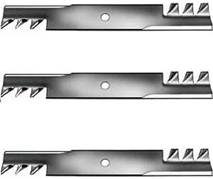 Set Of 3 Blades Replaces DIXIE CHOPPER 30227-50 30227-50V GRAVELY 46998 8779200