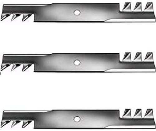 Set Of 3 Blades Replaces DIXIE CHOPPER 30227-50 30227-50V GRAVELY 46998 8779200