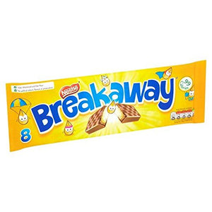 Breakaway Milk Chocolate Biscuit 8 Pack