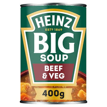 Load image into Gallery viewer, Heinz Big Soup Beef And Vegetable 400G by Heinz
