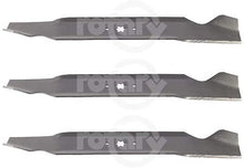 Load image into Gallery viewer, Rotary 3 Pack Blades for MTD 742-04126 742-04308 742-0616A 742-0656 942-0616A 942-0656
