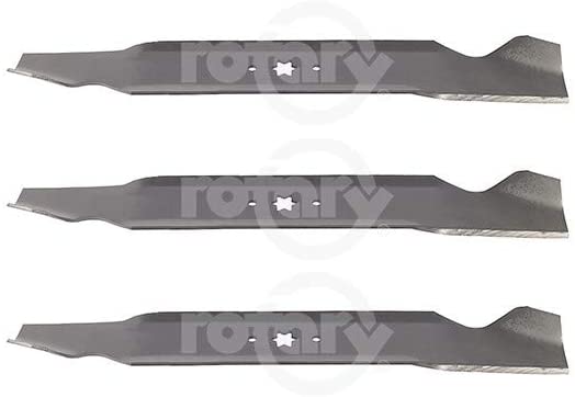 Rotary 3 Pack Blades for MTD 742-04126 742-04308 742-0616A 742-0656 942-0616A 942-0656