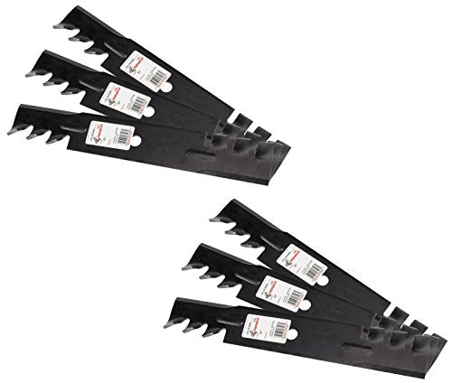(6) Rotary 6496 Mower Blades for John Deere AM31100, 46
