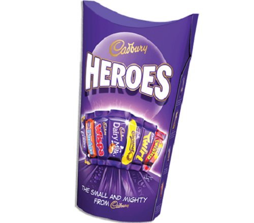 Cadburys Heroes Carton 323g x 3 Pack