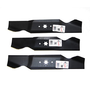 Rotary (2) 1037 & (1) 1038 Blades Compatible with MTD 742-0645, 742-0644