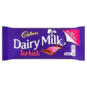 Cadbury Dairy Milk Turkish 48g Chocolate Bar from Ireland