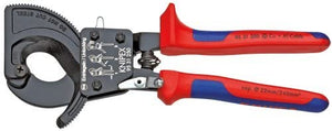 KNIPEX Tools Knipex 9531250 Ratchet Action 10-Inch Cable Cutter Tool