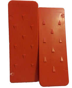 8 Inch Barbed Felling Wedge Chain Saw Logging Supplies Set of 2