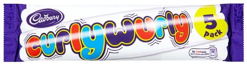 Cadbury Curly Wurly 5 Bars (Pack of 7, Total 35 Bars)