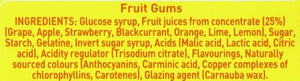 Rowntrees Fruit Gums 120g (Pack of 6)