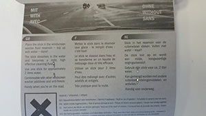 Daytona Shine Car Windshield detergent tablet sticks from ISE