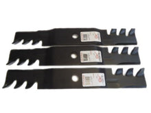 Load image into Gallery viewer, Set of 3 M127500 M127673 M145476 Mulching Blades for John Deere 48&quot; Deck Lawn Mowers
