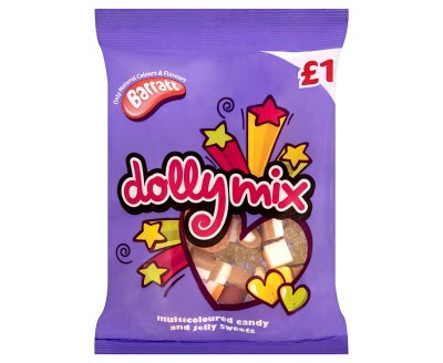 Barratt Dolly Mix Multicoloured Candy and Jelly Sweets (150g x 12)