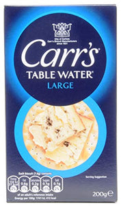 Carr's Table Water Biscuits (200g) - Pack of 2