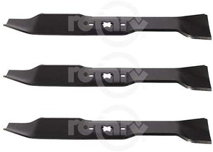 Rotary 3 Pack Lawn Mower Blades Fits Cub Cadet 742-04125 742-4125 942-04125