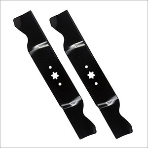 2 Pack / OEM Cub Cadet 18.5" Blades 942-0677B for Lawn Tractors w/ 54" Deck, 742-0677A, 742-0677B, 942-0677, 942-0677A