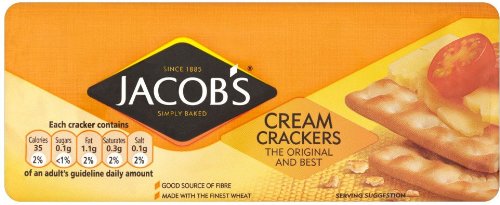 Jacobs Cream Crackers 300g (Pack of 4)