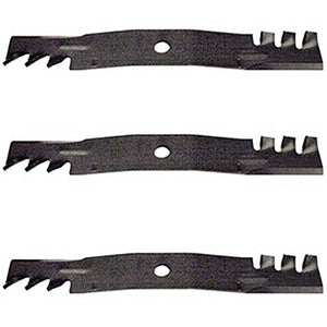 Set Of 3 Blades Replaces JOHN DEERE M145516 MIU11251 OREGON 396-719