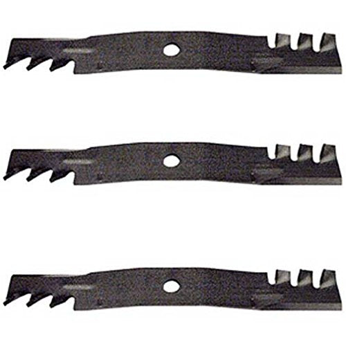 Set Of 3 Blades Replaces JOHN DEERE M145516 MIU11251 OREGON 396-719