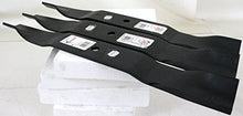 Load image into Gallery viewer, Rotary 60&quot; 3402 Heavy Duty Commercial Lawnmower Blade Set (3) 5/8” Center Hole
