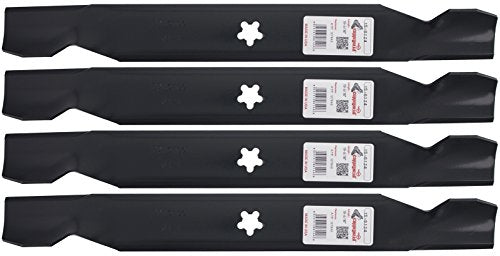 Rotary (4) Hi Lift Blades for AYP Husqvarna Poulan 532138497, 38