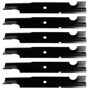 USA Mower Blades (6) for Exmark 103-6392, 103-6397, 103-6402, 52" Deck