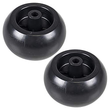 Load image into Gallery viewer, Stend Brand 2Pk Lawn Mower Deck Wheels Cub Cadet MTD White Troy Bilt Ariens Gravely Husqvarna Jonsered Toro Compatible with John Deere 753-04856A M84690
