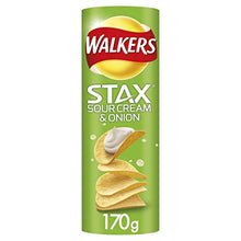 Load image into Gallery viewer, Walkers Stax Sour Cream And Onion
