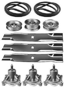 Lawnmowers Parts & Accessories New Sears Craftsman GT5000 48" Lawn Mower Deck Rebuild Kit 174356 173921 174368