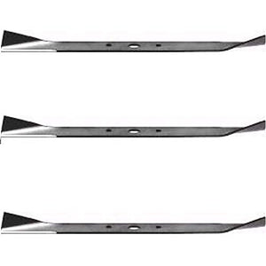Set Of 3 Blades Replaces SIMPLICITY/ALLIS CHA 1656144 1656144A 1656144AS