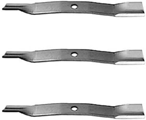 Set Of 3 Blades Replaces JOHN DEERE TCU15882 STENS 330-506 WINDSOR 50-4881
