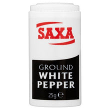 Load image into Gallery viewer, Saxa Ground White Pepper (25g)
