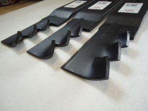 3 (Three) New Mulching Blades For 61" Grasshopper 320243 320245 7079222, Prime Line 7-04774 7-06354
