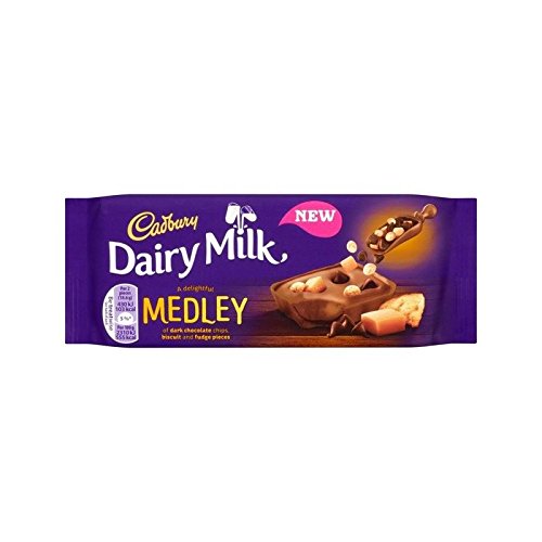 Cadbury Dairy Milk Medley Fudge 93g - Pack of 6