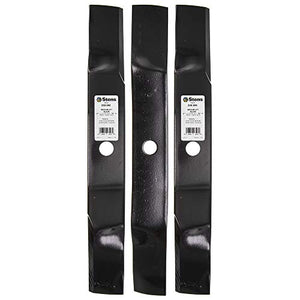 Set Of 3 Blades Replaces JOHN DEERE M136195 TCU30316 OREGON 91-138 STENS 330-595
