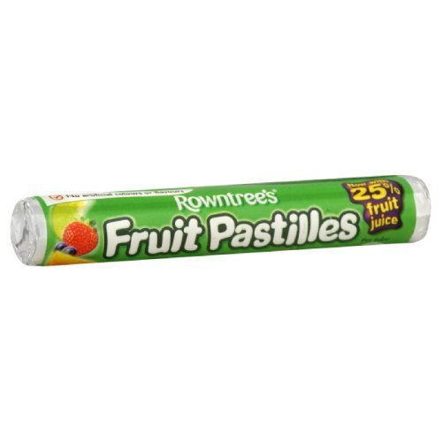 Rowntree's Fruit Pastilles Roll, 1.8-Ounce (Pack of 12) by Rowntree's